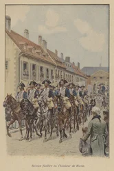 Trauerzug des französischen Generals Lazare Hoche, 1797